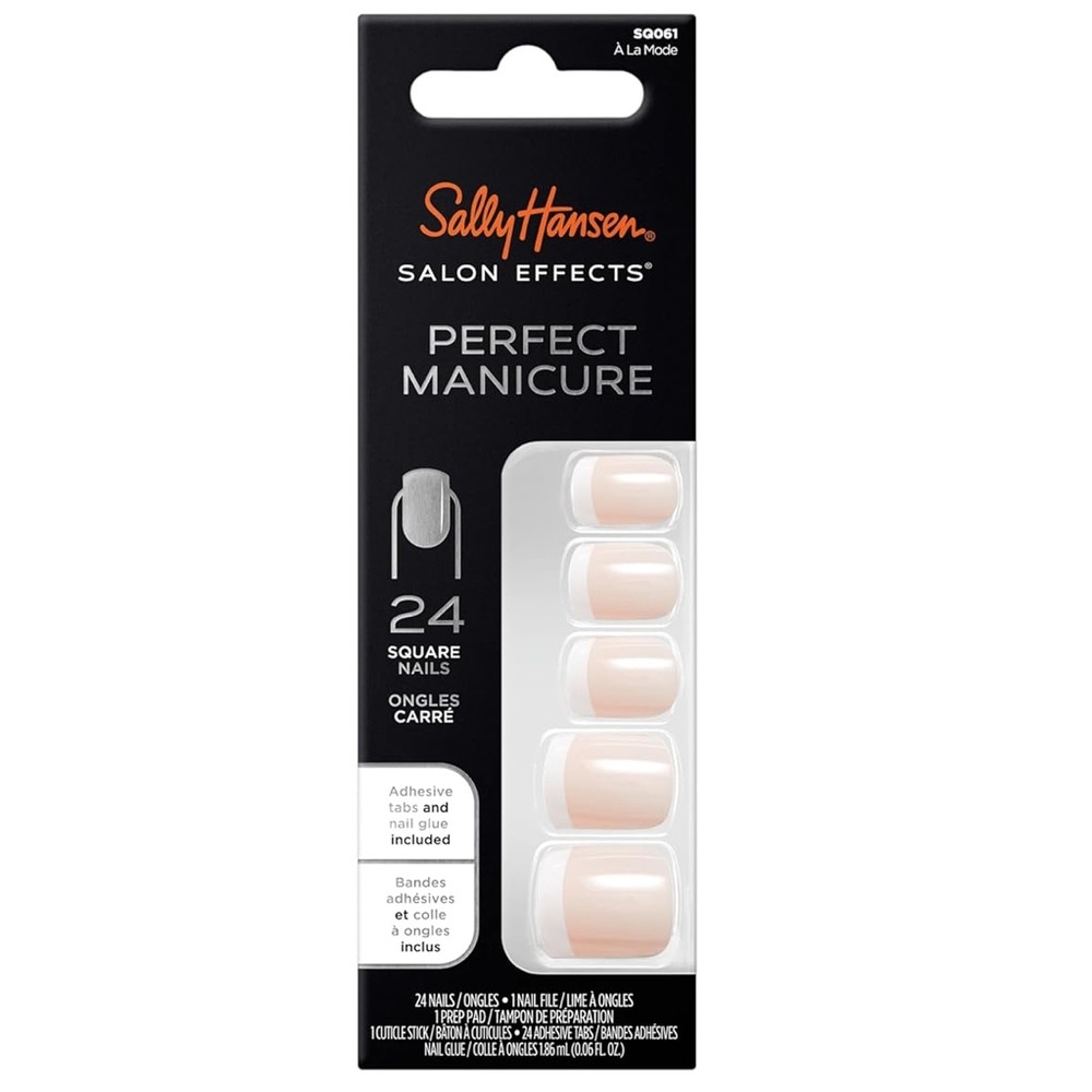 Set of 2 - Salon Effects Square Nails A La Mode